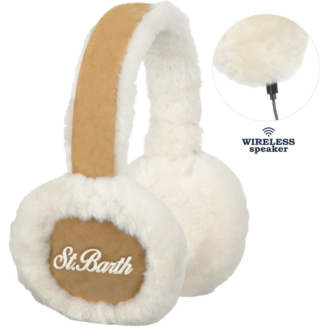 EARMUFFS W FUR SUEDE 1110 MC2 SAINT BARTH EARM006 01436I