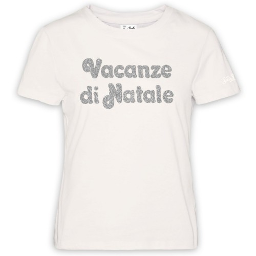 EMILIE W T-SHIRT VACANZE LOGO 10 MC2 SAINT BARTH EMI0002 02296I