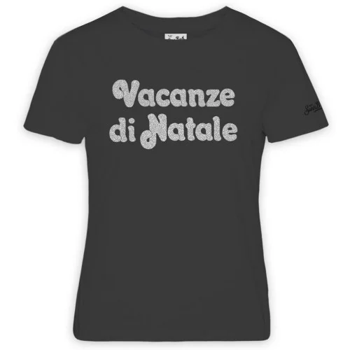 EMILIE W T-SHIRT VACANZE LOGO 00 MC2 SAINT BARTH EMI0002 03831I