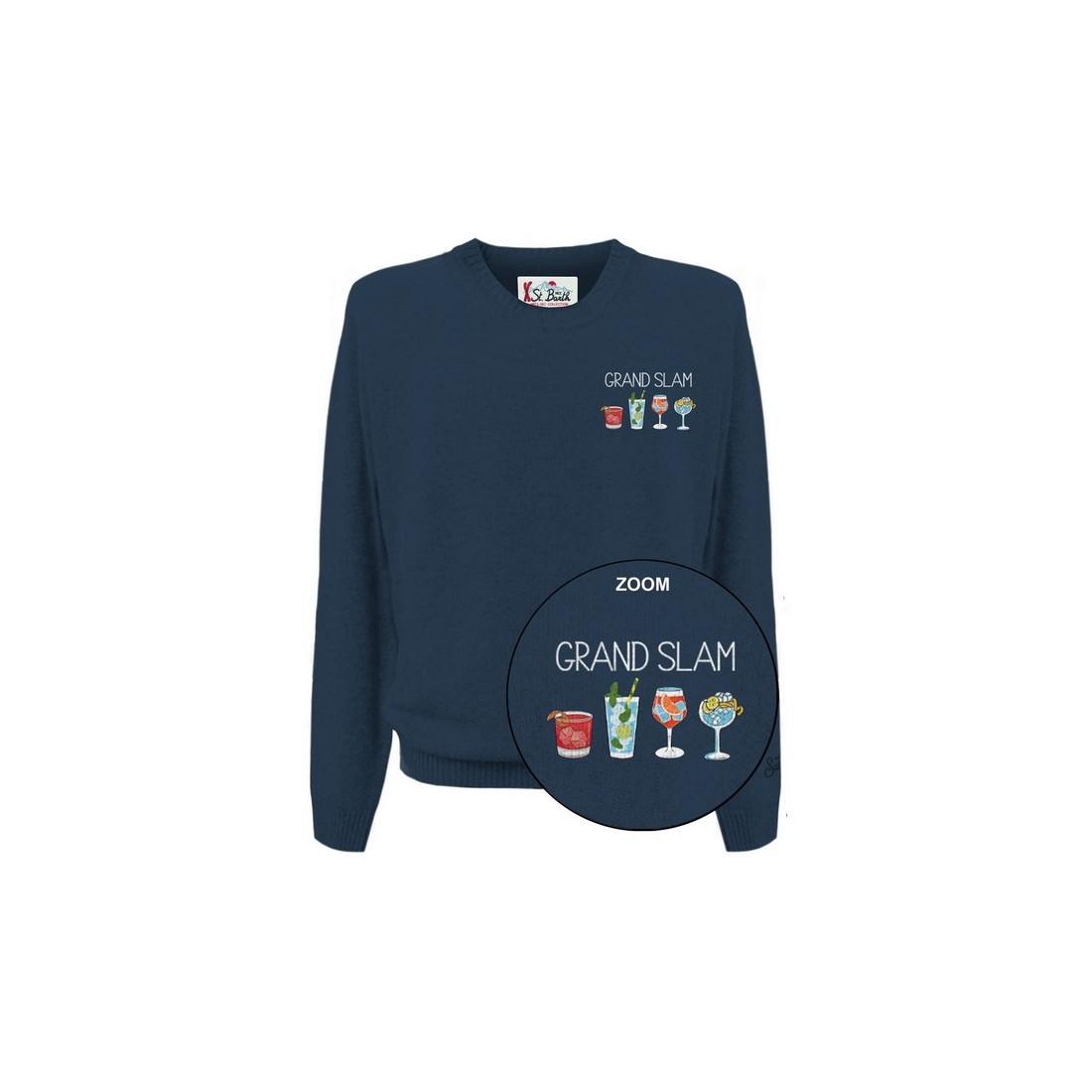 HERON CREWNECK GRAND SLAM 61 MC2 SAINT BARTH HER0024 03491I