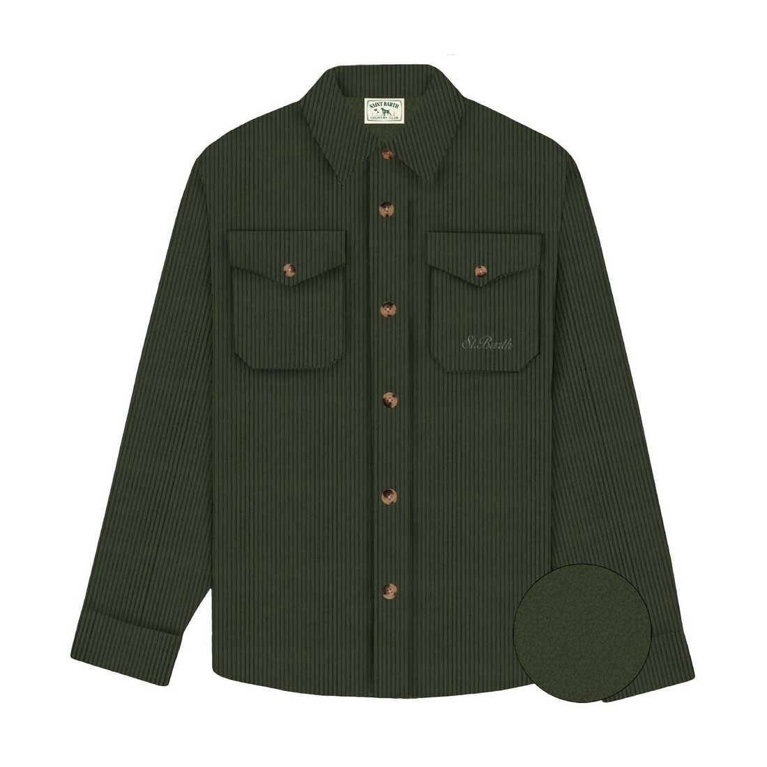 LANDECK OVERSHIRT 52 MC2 SAINT BARTH LAND006 00011I