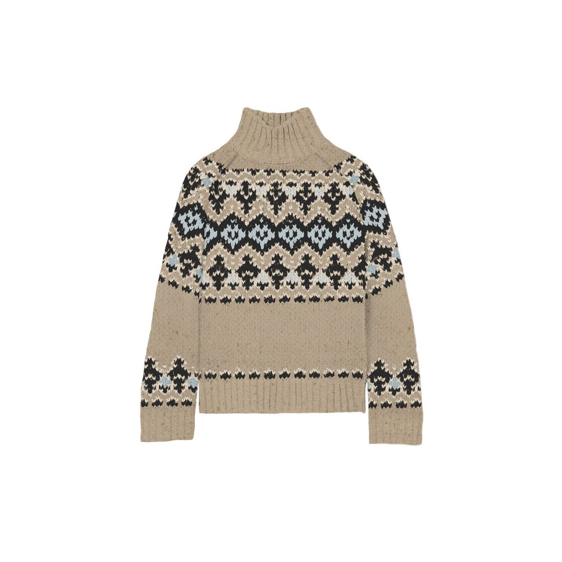 MYRA DONEGAL TURTLENECK FAIR ISLE 1100 MC2 SAINT BARTH MRA0001 00377I