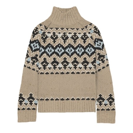 MYRA DONEGAL TURTLENECK FAIR ISLE 1100 MC2 SAINT BARTH MRA0001 00377I