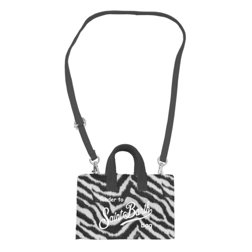 PHONE BAG FELT ZEBRA 00 EMB MC2 SAINT BARTH PHONE006 00269I