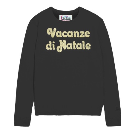 NEW QUEEN CREWNECK VACANZE LOGO MC2 SAINT BARTH QUE0010 00432I