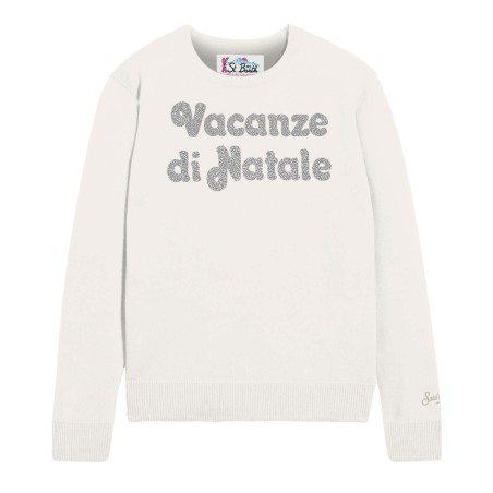 NEW QUEEN CREWNECK VACANZE LOGO MC2 SAINT BARTH QUE0010 00433I