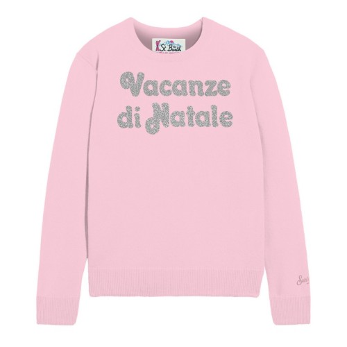 NEW QUEEN CREWNECK VACANZE LOGO MC2 SAINT BARTH QUE0010 02349I