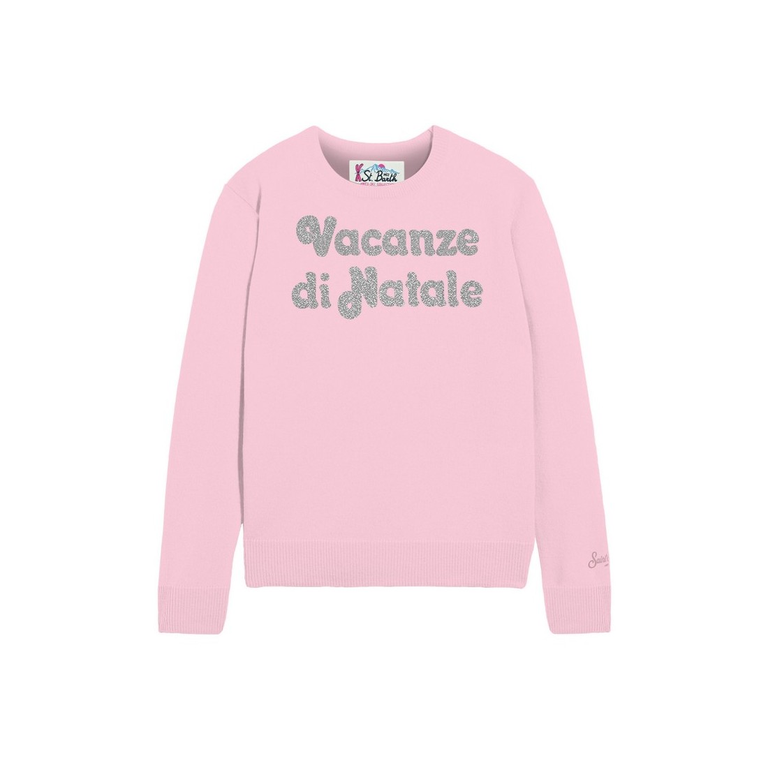 NEW QUEEN CREWNECK VACANZE LOGO MC2 SAINT BARTH QUE0010 02349I