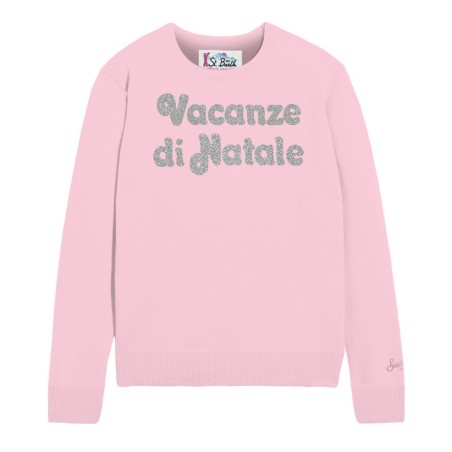 NEW QUEEN CREWNECK VACANZE LOGO MC2 SAINT BARTH QUE0010 02349I