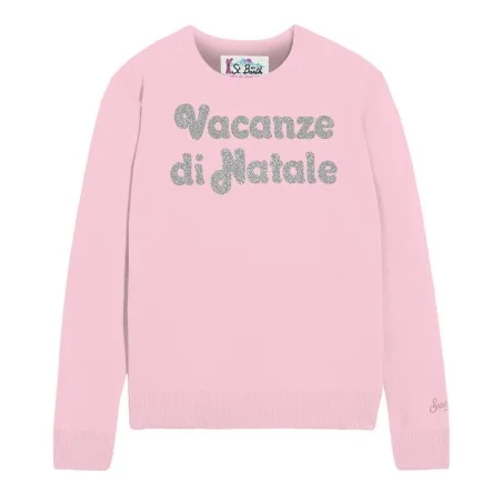 NEW QUEEN CREWNECK VACANZE LOGO MC2 SAINT BARTH QUE0010 02349I