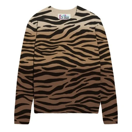 NEW QUEEN ROUNDNECK ZEBRA GRADIENT 19 MC2 SAINT BARTH QUE0029 00379I