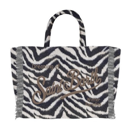 VANITY MINI FELT ZEBRA 00 MC2 SAINT BARTH VAMI024 00269I