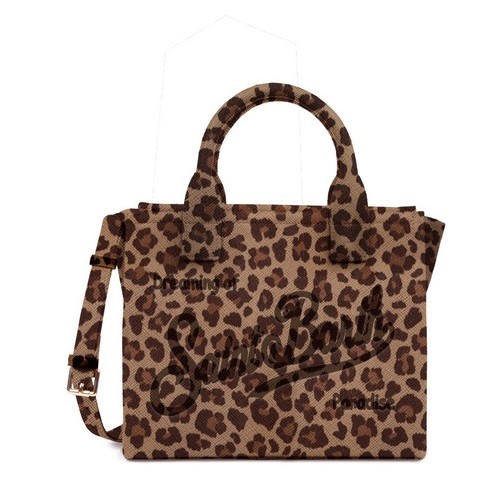 VANITY SHOULDER BAG LEOPARD 12 MC2 SAINT BARTH VANMD001 00761I