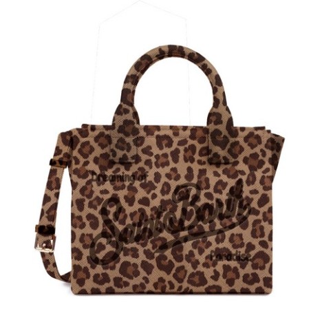 VANITY SHOULDER BAG LEOPARD 12 MC2 SAINT BARTH VANMD001 00761I