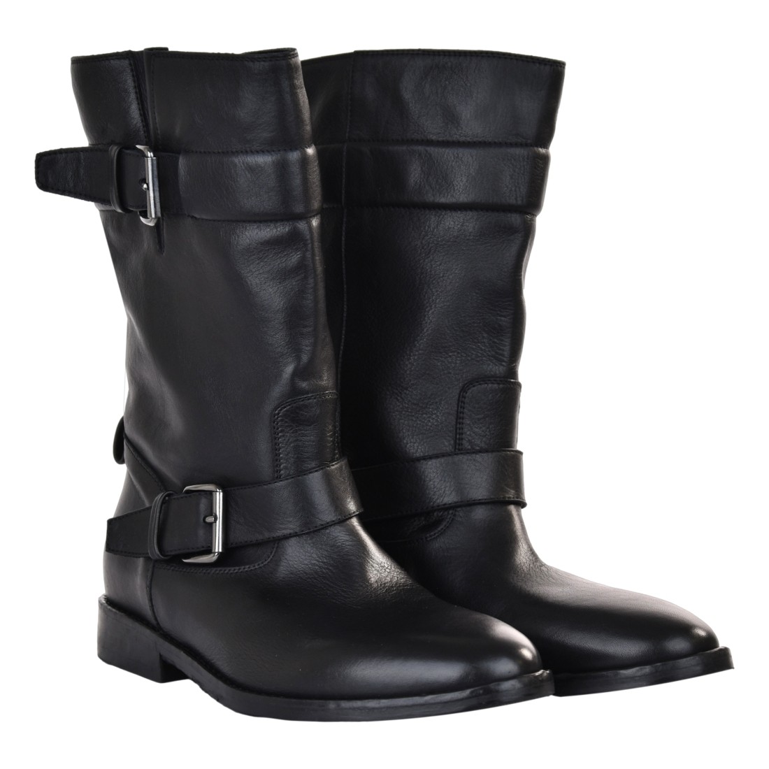 STIVALETTO BIKER STRATEGIA A5898 NERO