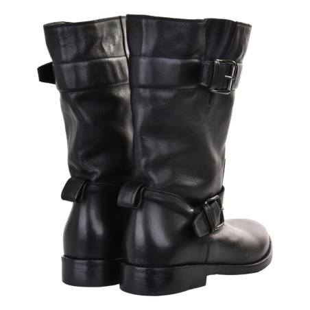 STIVALETTO BIKER STRATEGIA A5898 NERO
