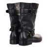 STIVALETTO BIKER STRATEGIA A5898 NERO