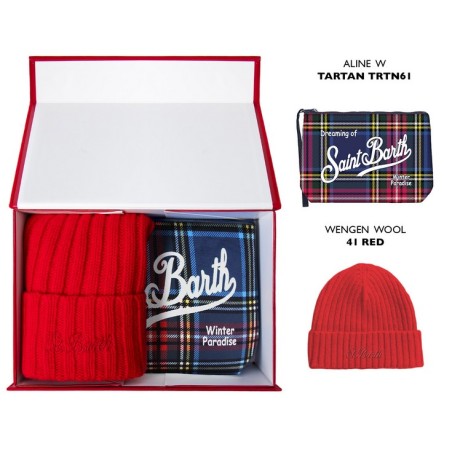 CHRISTMAS BOX TARTAN 6141 MC2 SAINT BARTH BOX0020 03223I