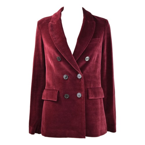 GIACCA DOPPIOPETTO OTTOD'AME CHX-DG6157 ROUGE