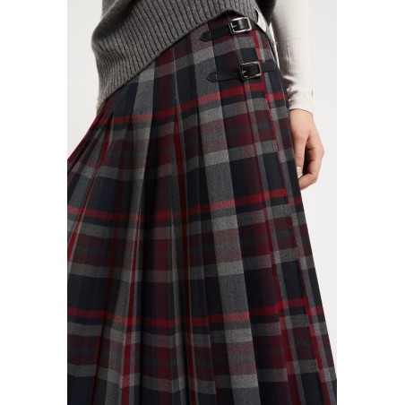 GONNA LUNGA SCOZZESE OTTOD'AME CUC-DN6250 UNI