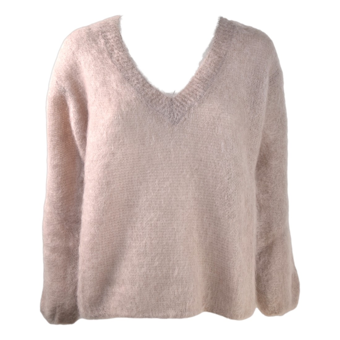 MAGLIA SCOLLO V OTTOD'AME FLE-DK9229 CORDA