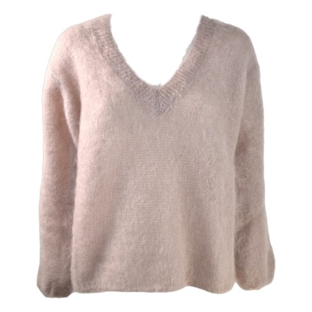 MAGLIA SCOLLO V OTTOD'AME FLE-DK9229 CORDA