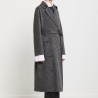 CAPPOTTO LUNGO DOPPIOPETTO OTTOD'AME FOS-DJ0052 NERO