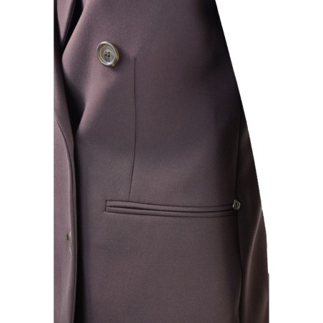 GIACCA DOPPIOPETTO OTTOD'AME LIM-DG6031-2 BROWN