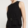 TOP C/CINTURA OTTOD'AME WHI-DT9213 NERO