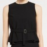 TOP C/CINTURA OTTOD'AME WHI-DT9213 NERO