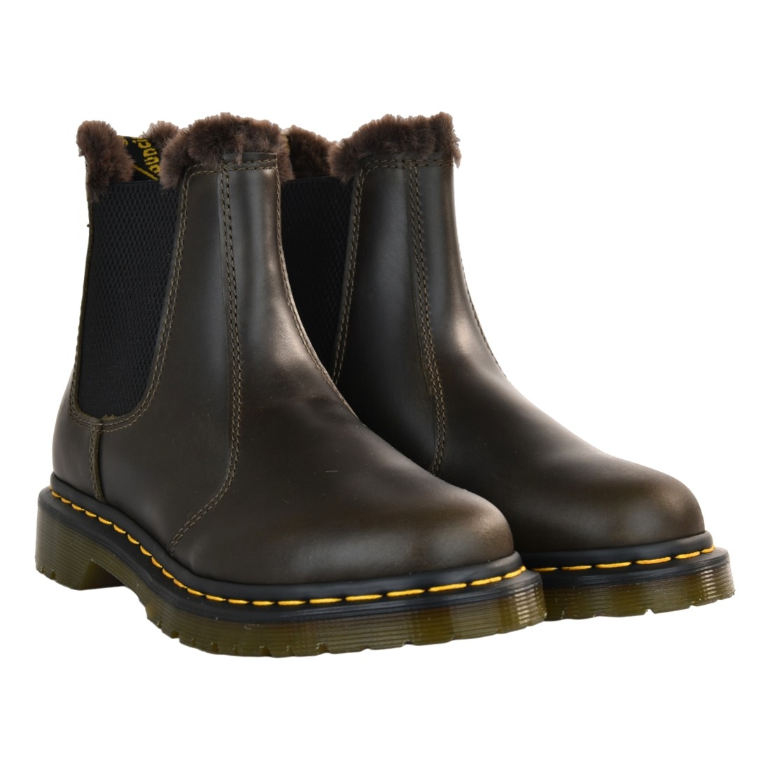 CHELSEA BOOT DR. MARTENS 2976LEONORE DARKTAUPE