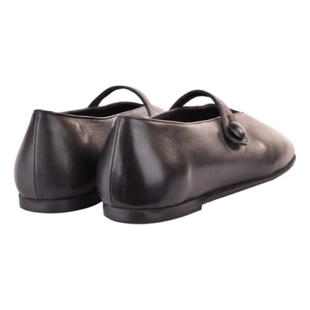 BALLERINA CON CINTURINO POEVE FITTI03 NERO