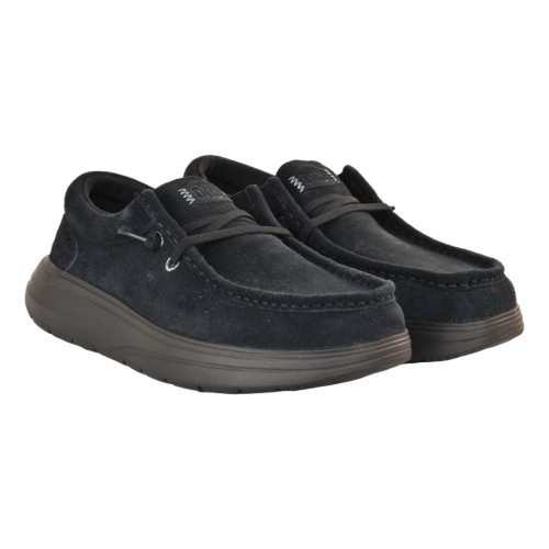 MOCASSINO WALLY COMF SUEDE HEY DUDE HD.41975 001