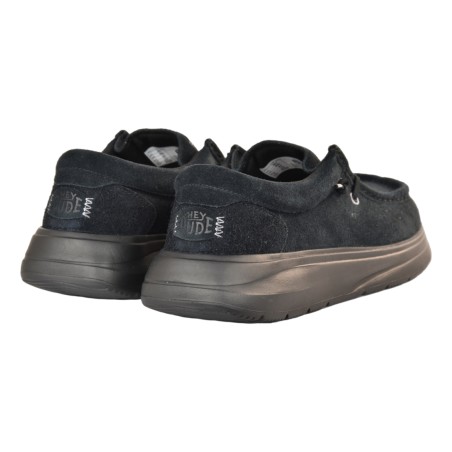 MOCASSINO WALLY COMF SUEDE HEY DUDE HD.41975 001