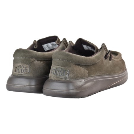 MOCASSINO WALLY COMF SUEDE HEY DUDE HD.41975 2KU