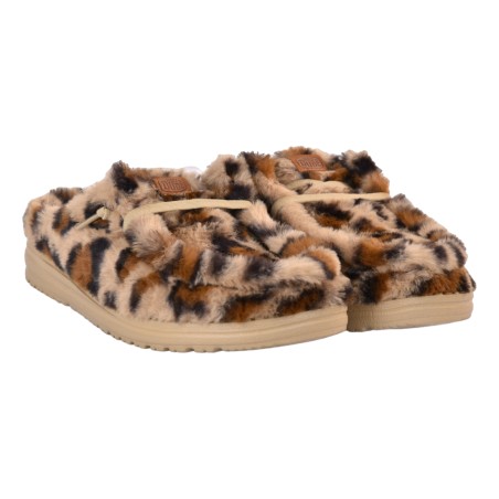 SLIPPER WENDY LEO FUR HEY DUDE HD.44714 2UG