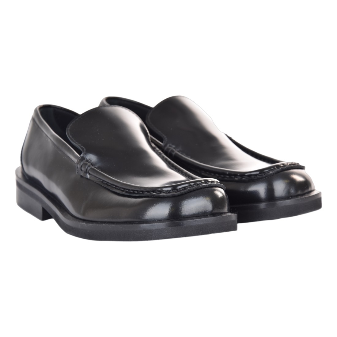 MOCASSINO ABRASIVATO POEVE JMA35 NERO