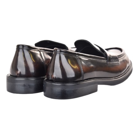 MOCASSINO ABRASIVATO POEVE JPG39 COGNAC