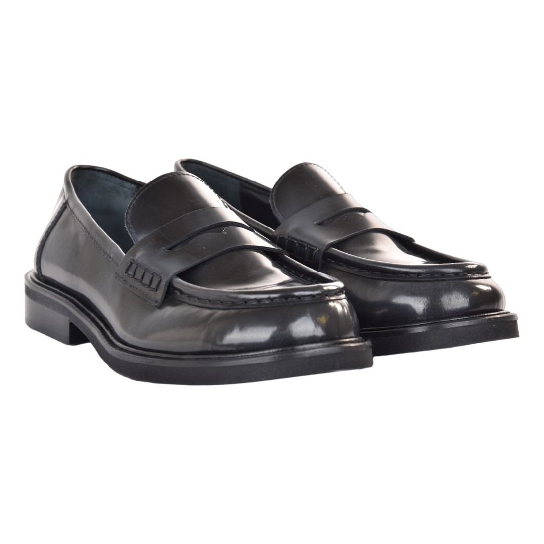 MOCASSINO ABRASIVATO POEVE JPG39 GRIGIO