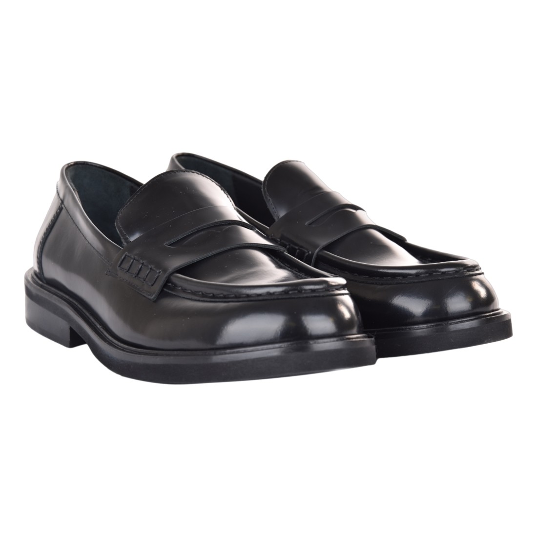 MOCASSINO ABRASIVATO POEVE JPG39 NERO