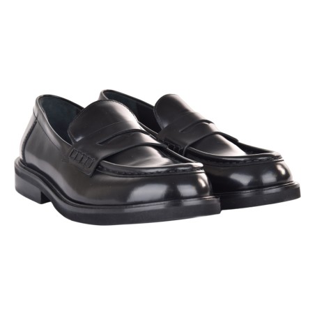 MOCASSINO ABRASIVATO POEVE JPG39 NERO