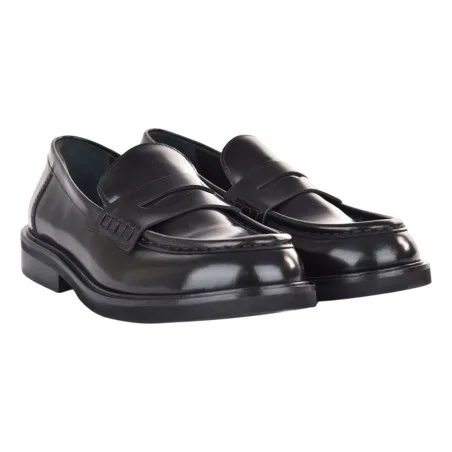 MOCASSINO ABRASIVATO POEVE JPG39 NERO