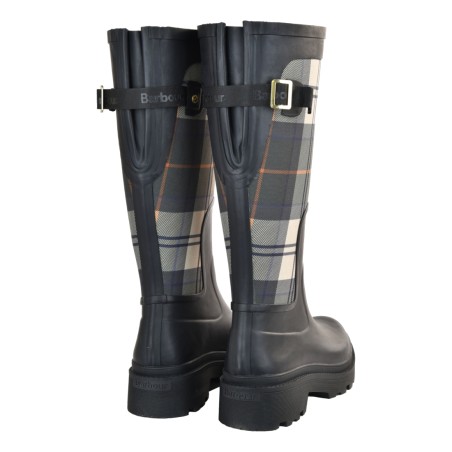 DENA TALL WELLY BARBOUR LRF0119 BK71