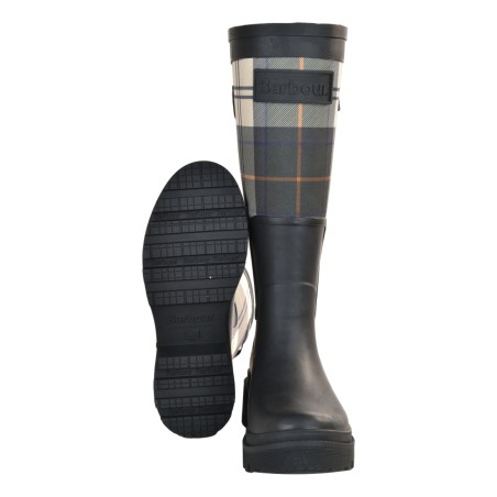 DENA TALL WELLY BARBOUR LRF0119 BK71