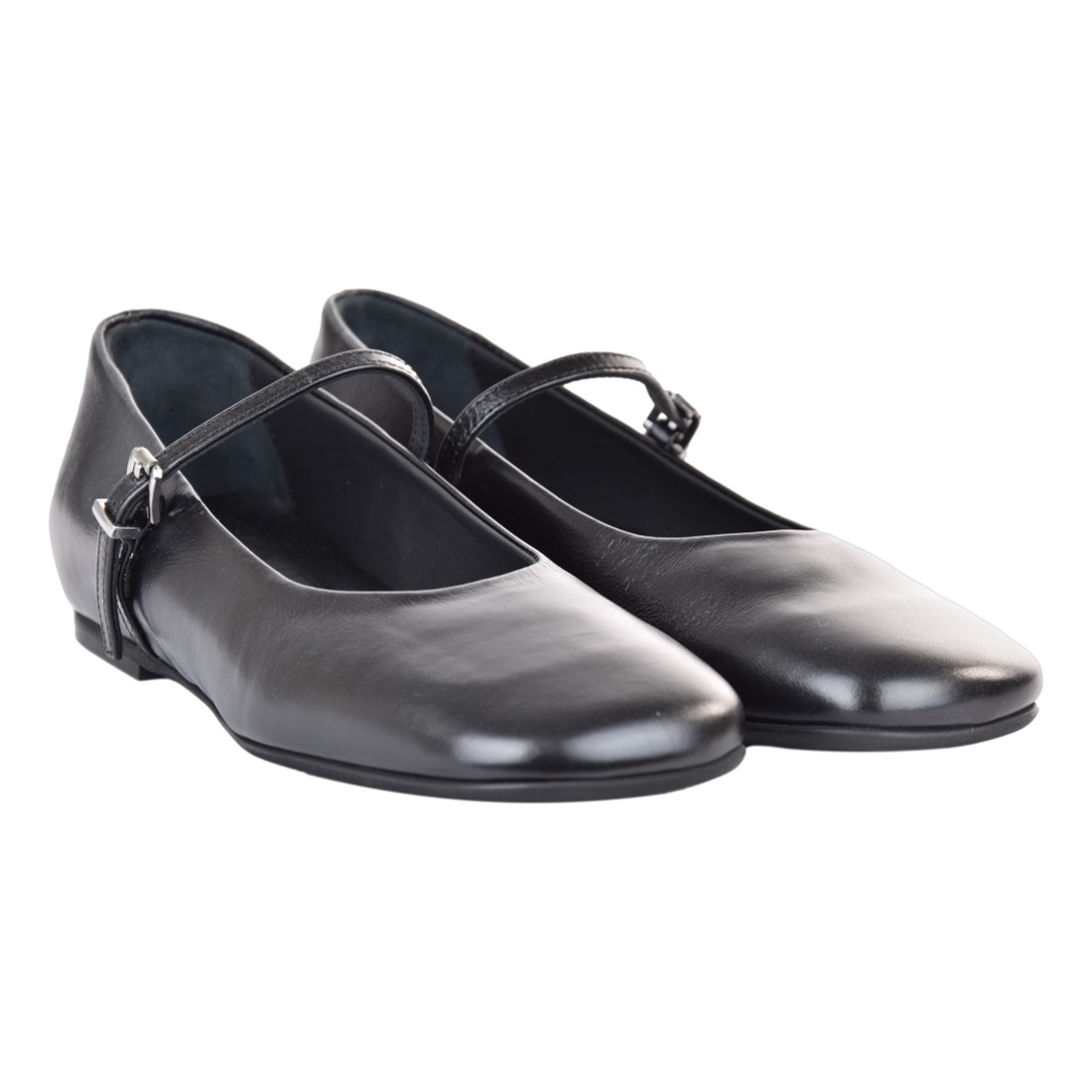 BALLERINA CON CINTURINO POEVE PBAL11M NERO
