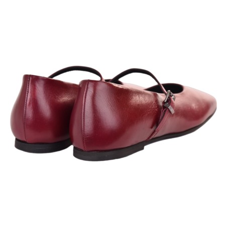 BALLERINA CON CINTURINO POEVE PBAL11M RUBINO