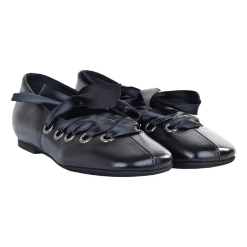 BALLERINA CON LACCI POEVE PBAL25 NERO