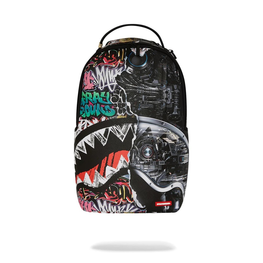 SPLIT CYBERSHARK BACKPACK SPRAYGROUND 910B7126NSZ MULTI