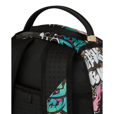 SPLIT CYBERSHARK BACKPACK SPRAYGROUND 910B7126NSZ MULTI