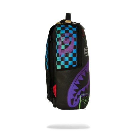 SHARK CENTRAL STENCILS BACKPACK SPRAYGROUND 910B7620NSZ MULTI